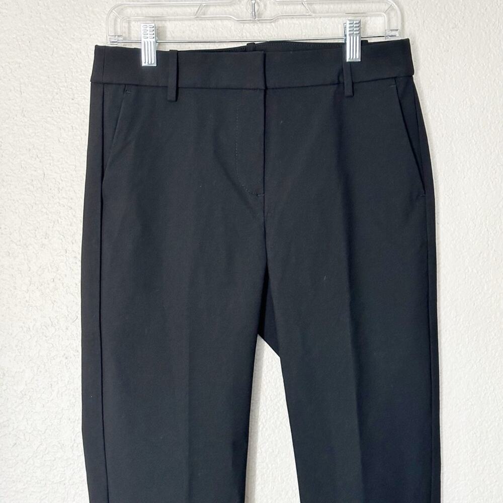 J. Crew Factory Pants Womens Petite Slim-Fit Full-Length Trouser Black Size 8P - Picture 4 of 9